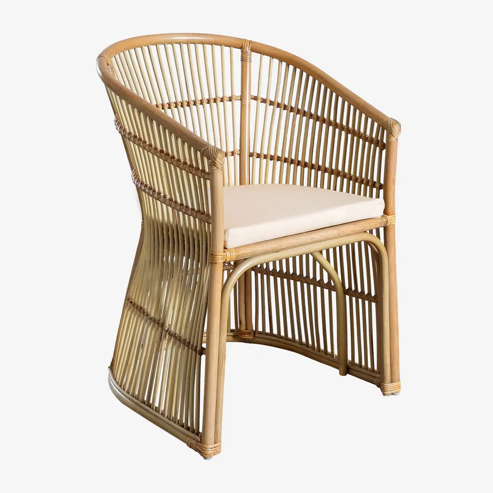 Sklum Izabal Style Sedia Giardino Rattan Naturale