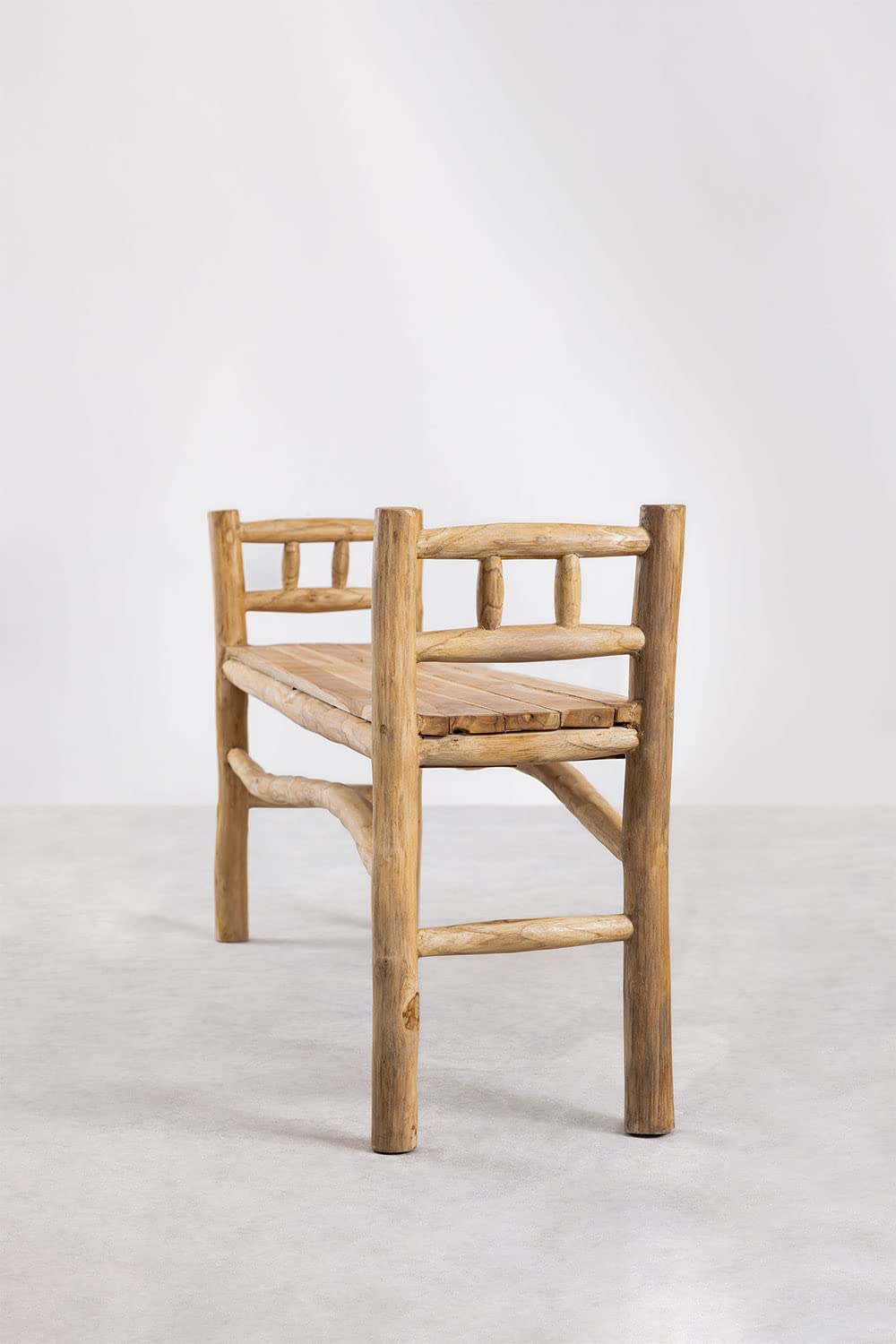 Sklum Narel panchina da giardino legno teak 127 cm