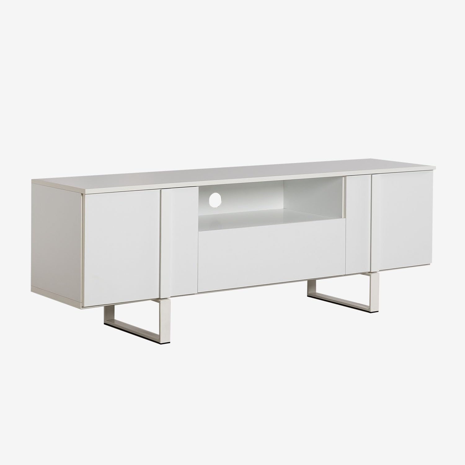 Sklum Roxer Mobile TV Bianco 160 cm in Legno