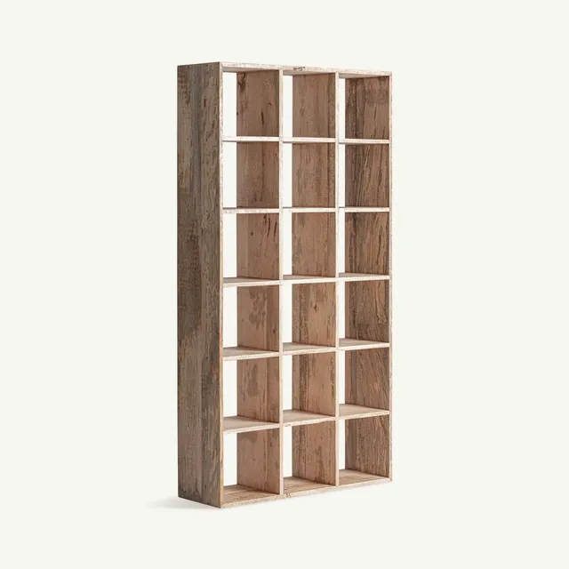 Bambua Bayereut libreria in legno ferroviario