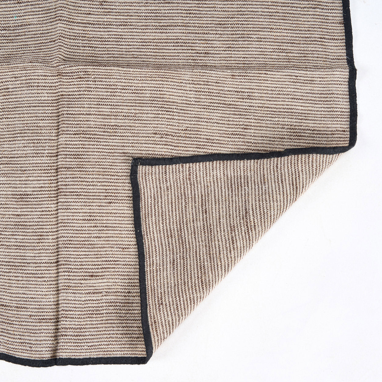 Bambua Code tovagliolo lino 45x45 nero naturale