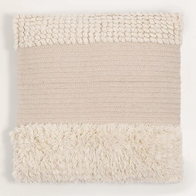 Sklum Pivit cuscino quadrato cotone 50x50 cm beige
