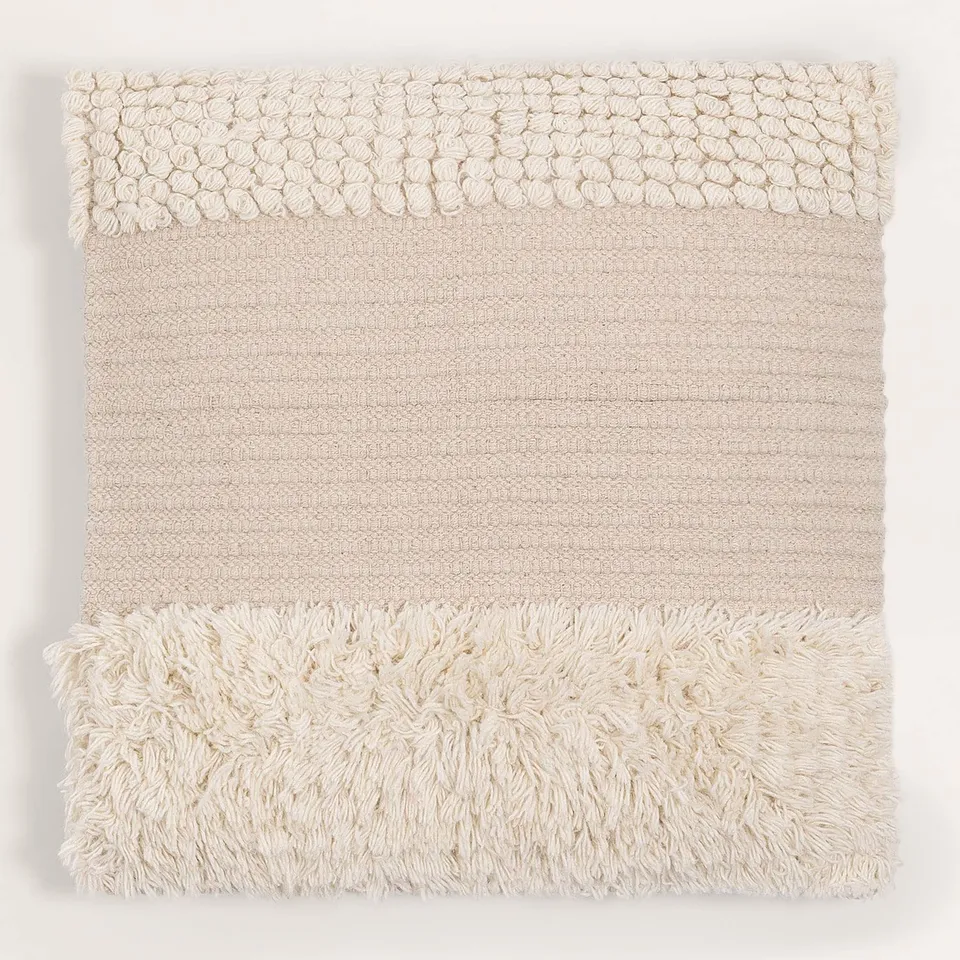 Sklum Pivit cuscino quadrato cotone 50x50 cm beige