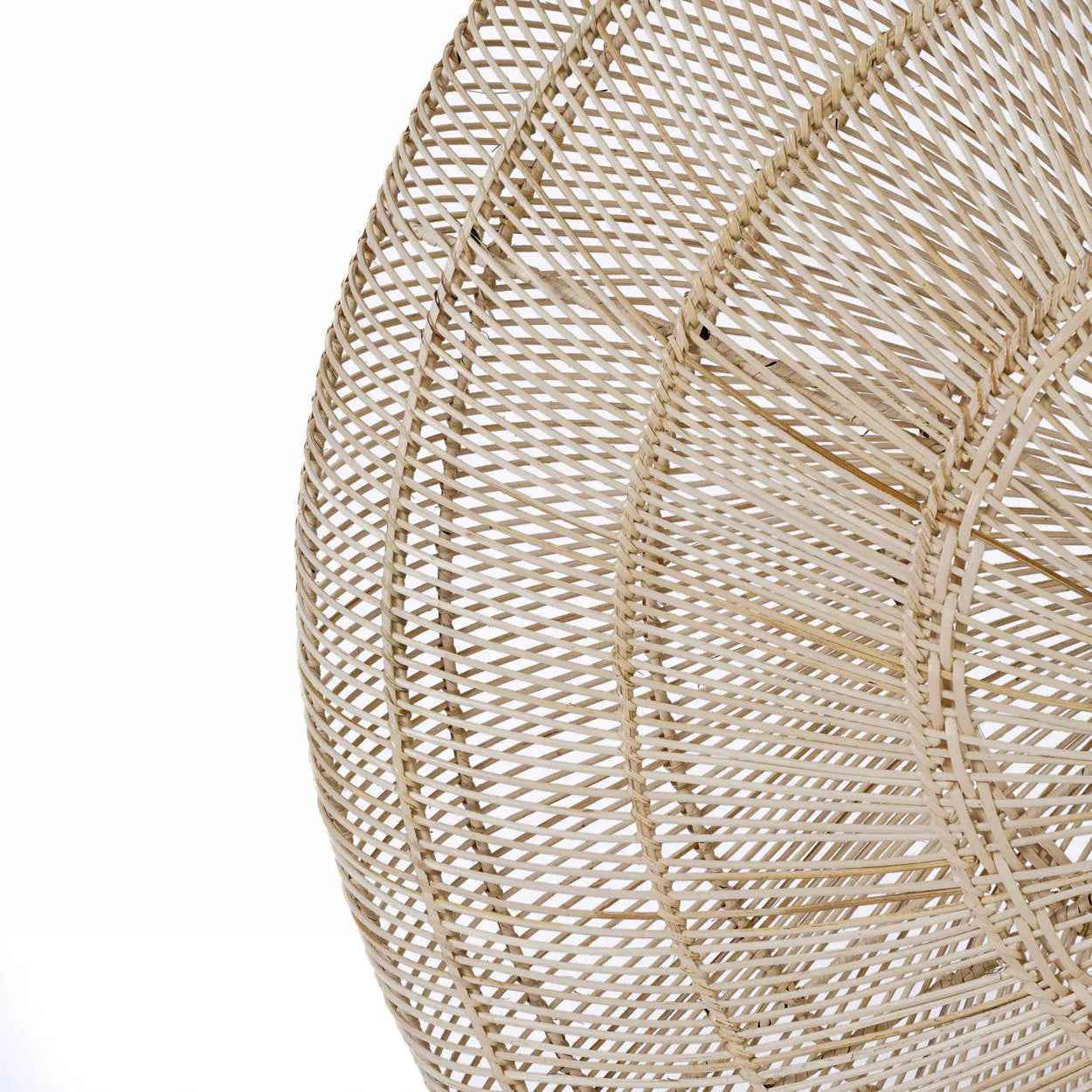 Bambua Macaron L lampadario a sospensione rattan