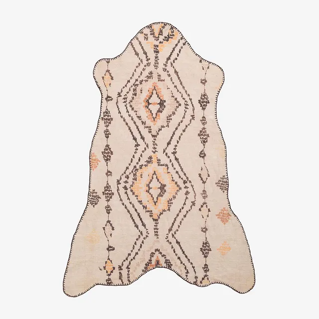 Sklum Zarec Tappeto 202x148 cm in Cotone Naturale