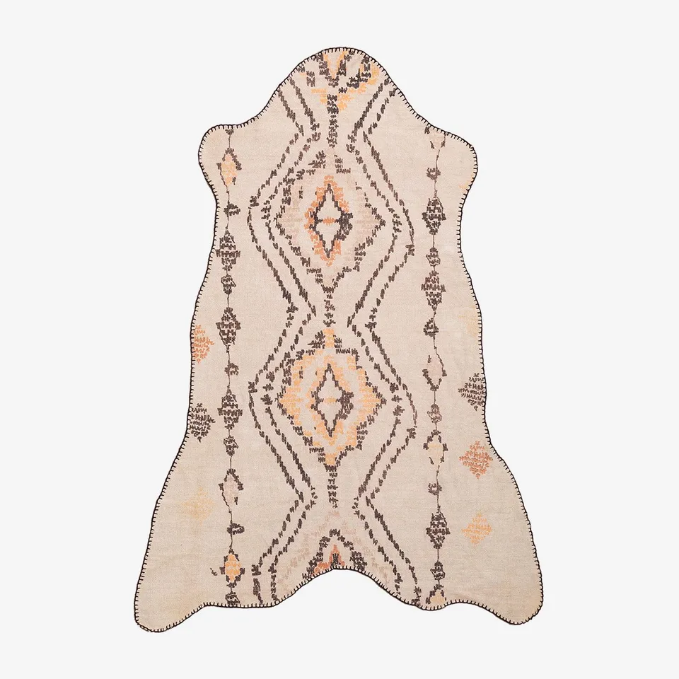 Sklum Zarec Tappeto 202x148 cm in Cotone Naturale