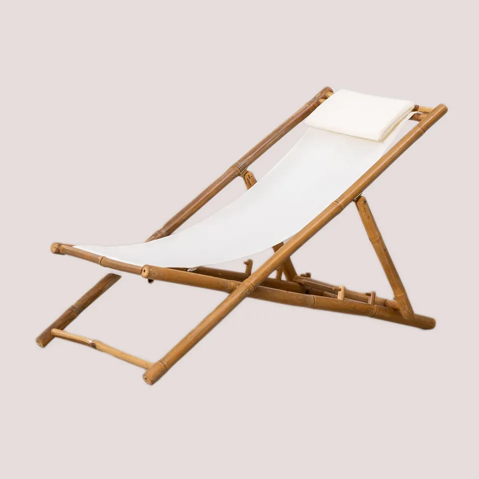 Sklum Maroka Style amaca bambù con cuscino