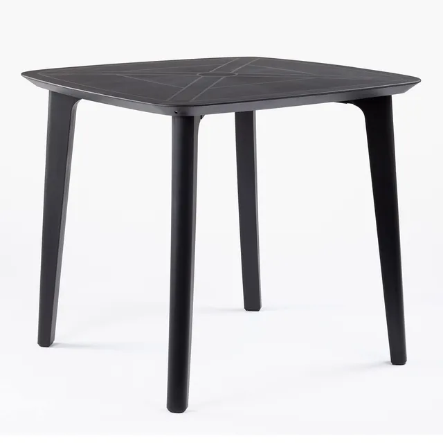 Sklum Scand Tavolo Giardino 85x85 cm Polietilene Quadrato