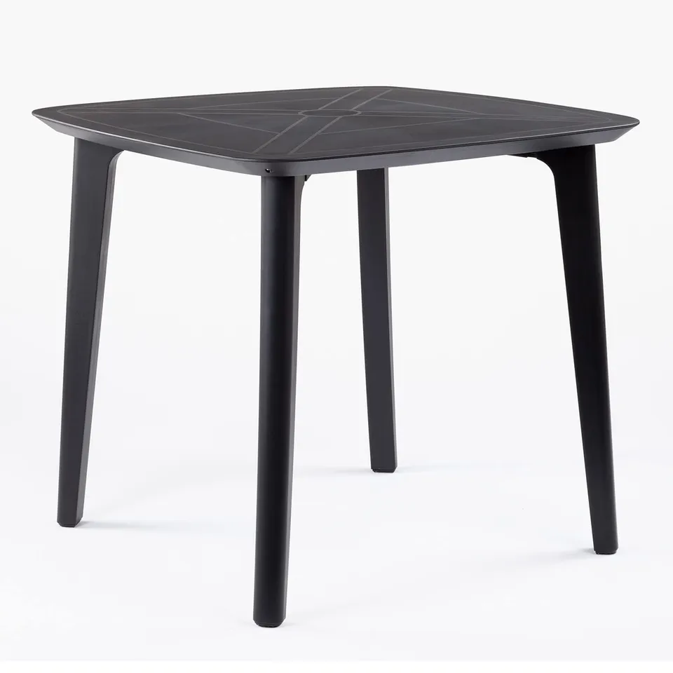 Sklum Scand Tavolo Giardino 85x85 cm Polietilene Quadrato