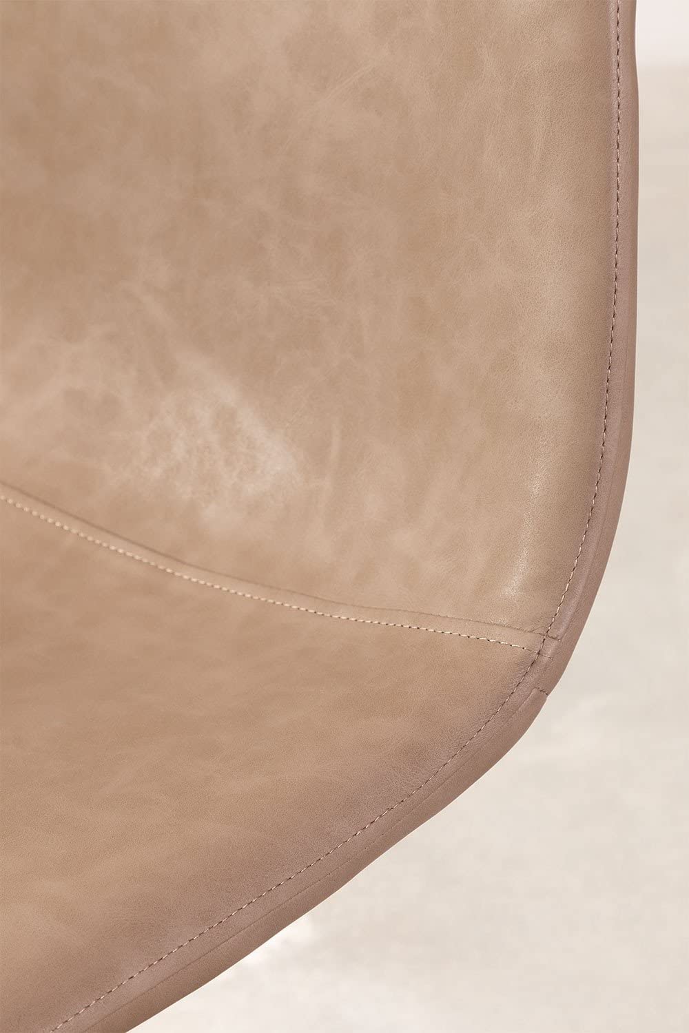Sklum Glamm sedia da scrivania similpelle con ruote