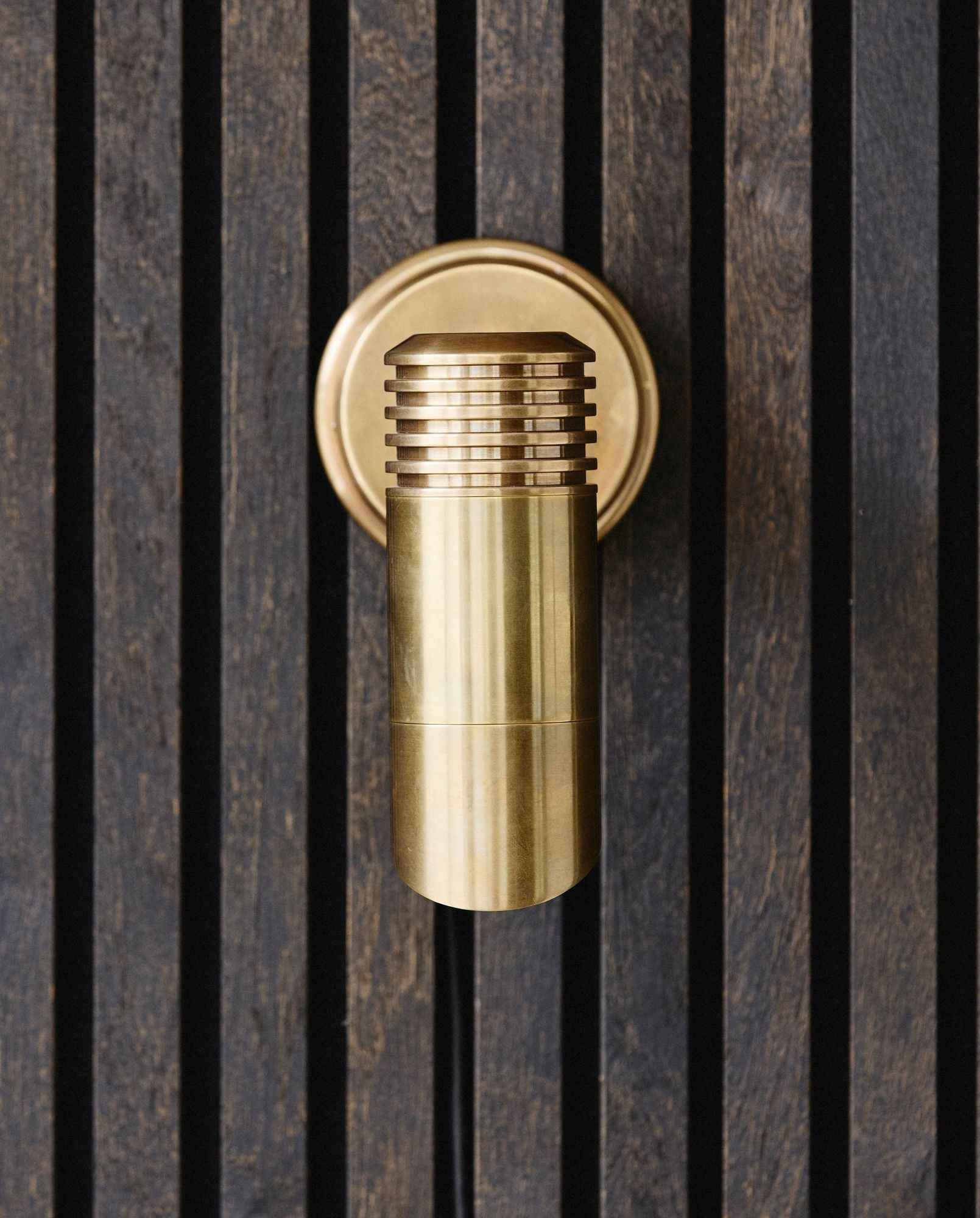 Bambua Bragi lampada parete ottone
