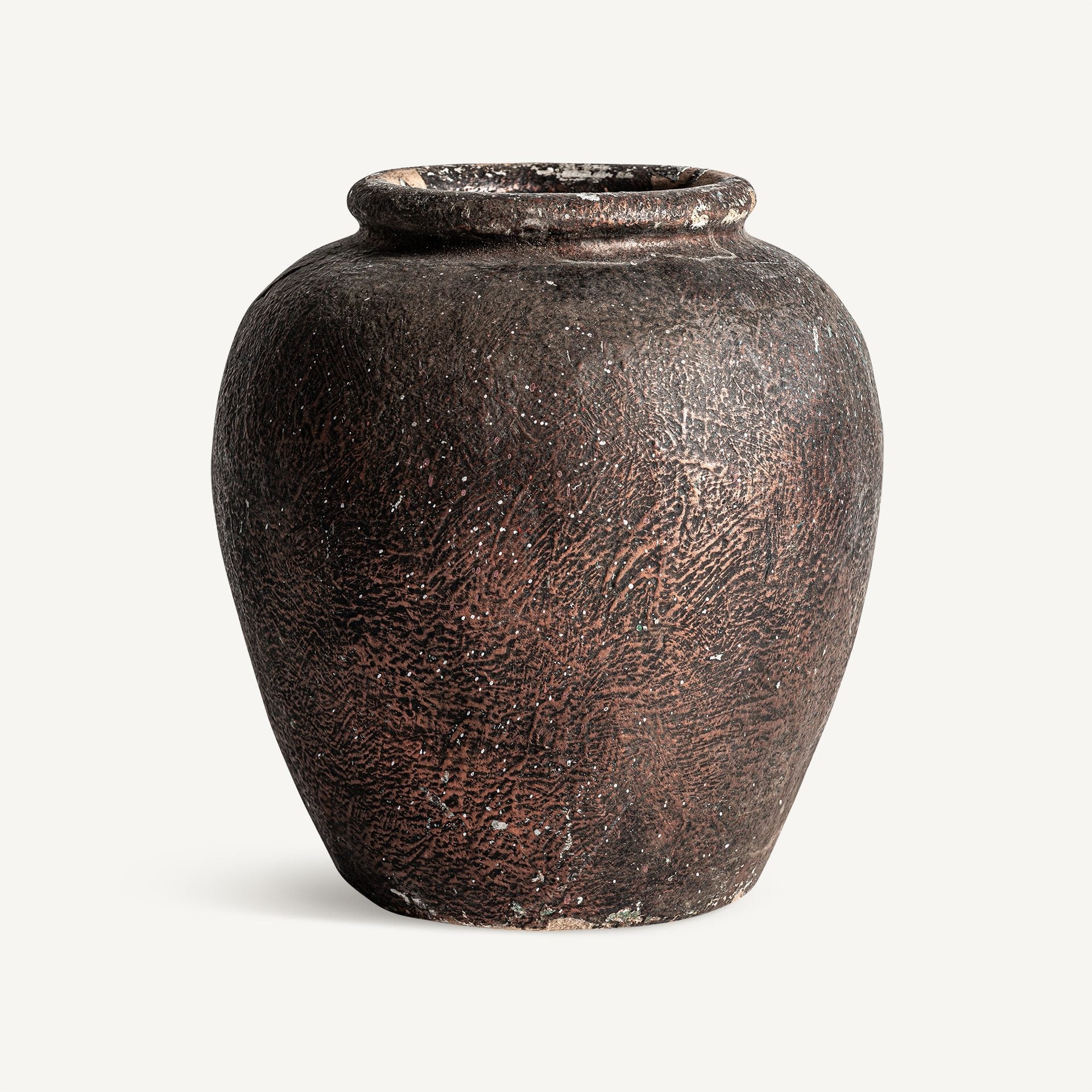 Bambua Eliseo Vase vaso terracotta opaco