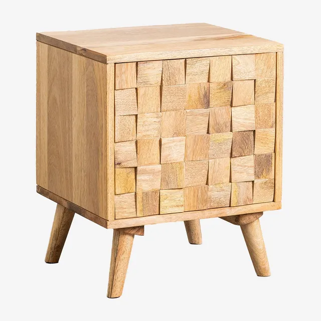 Sklum Jaralson comodino legno mango 40,5 cm