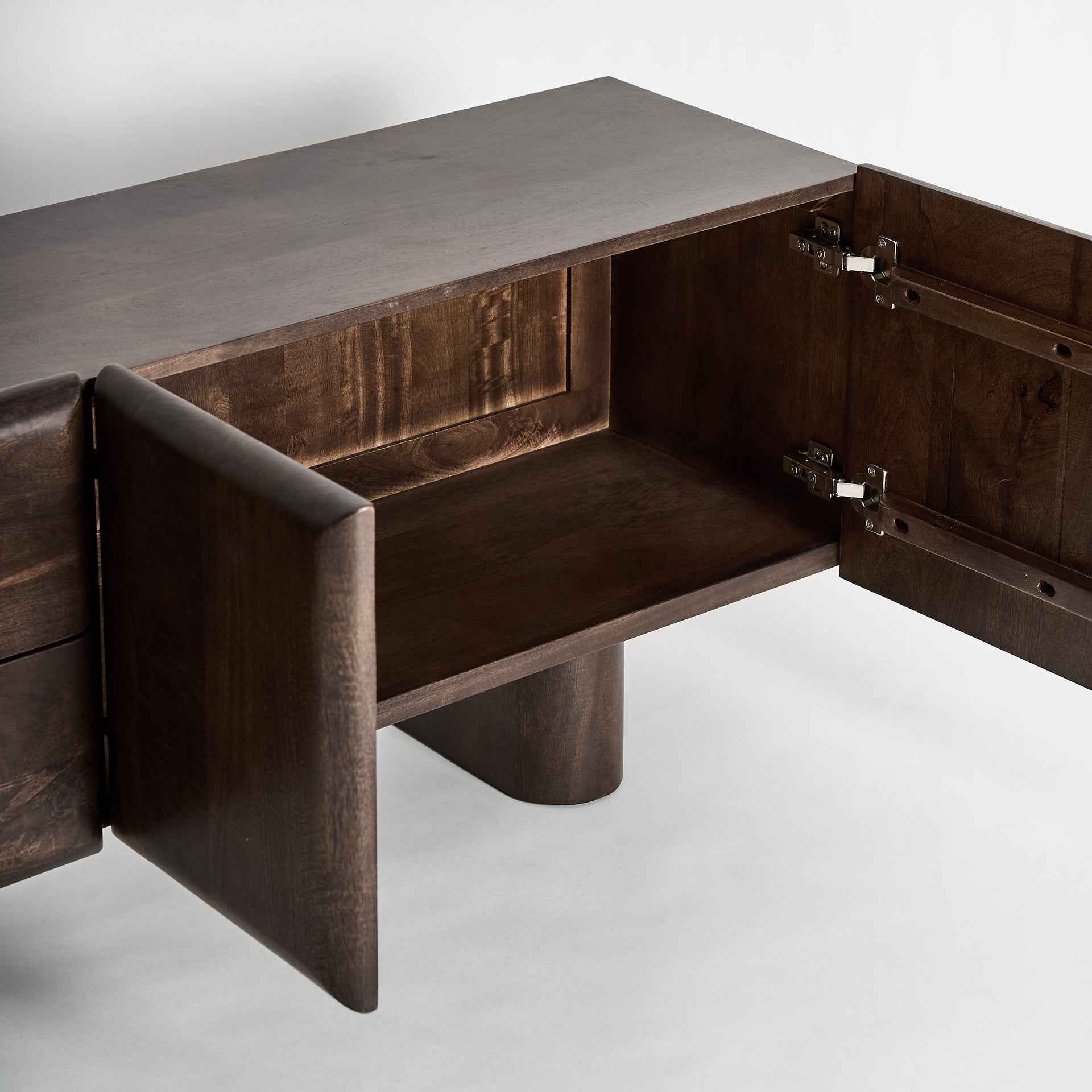 Bambua Craigh TV Stand mobile porta TV mango