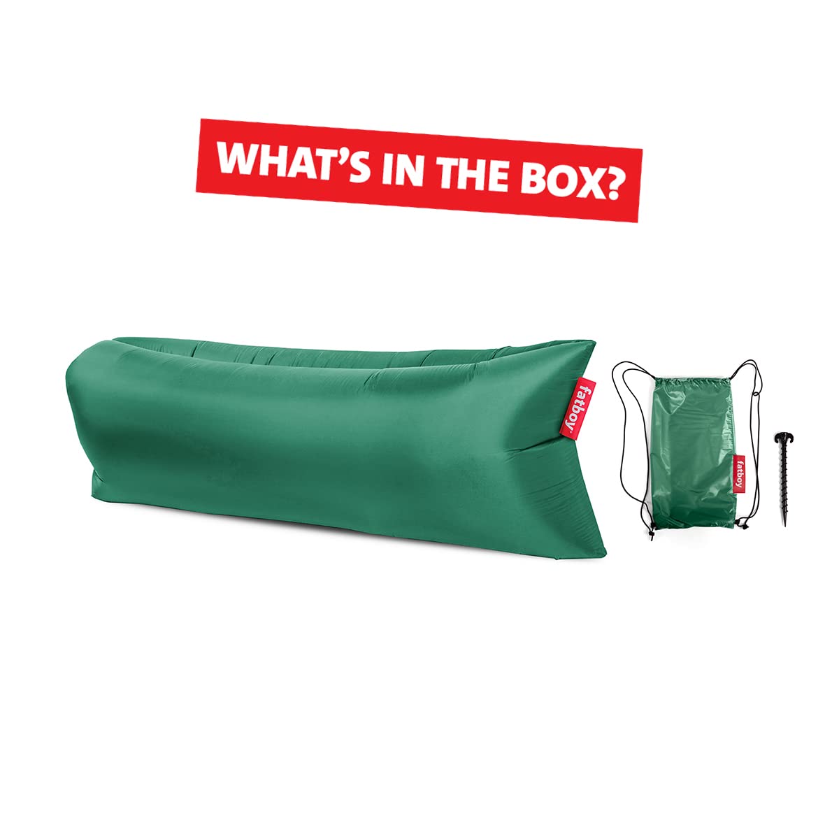 Fatboy Lamzac Original 3.0 divano gonfiabile verde giungla