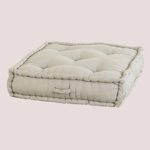 Sklum Dhel Cuscino Divano in Cotone Grigio Ghiaccio