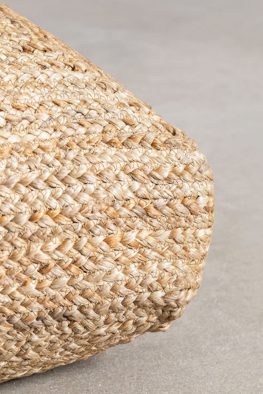 Sklum Pilew pouf quadrato iuta 60x60 cm naturale