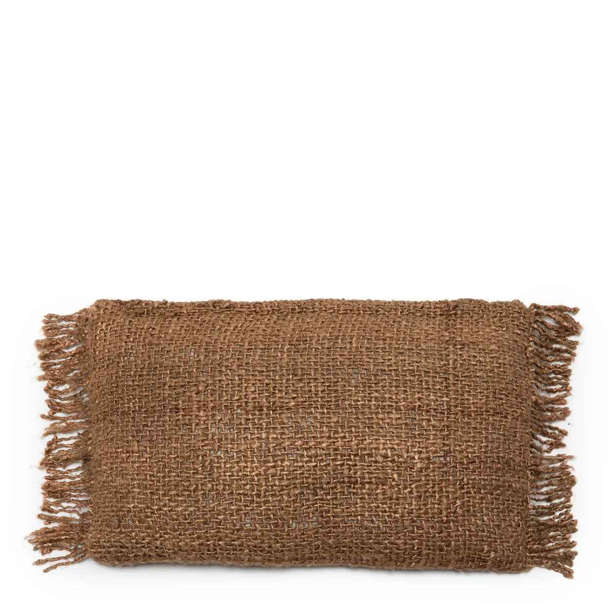Bambua Oh My Gee federa cuscino cotone marrone 30x50
