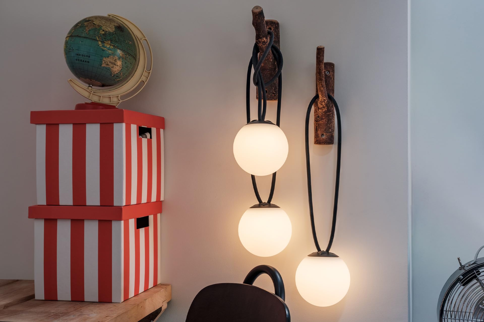 Fatboy Bolleke Mini lampada a sospensione antracite LED