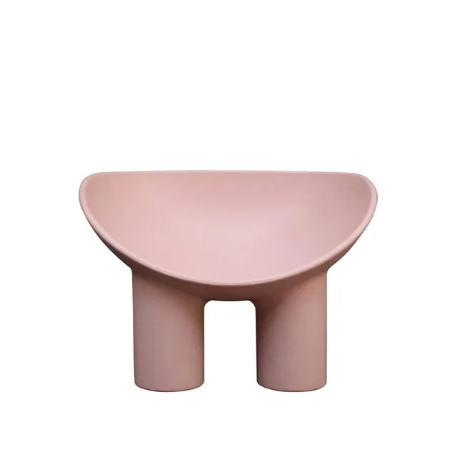 Driade Roly Poly poltrona rosa carne da esterno