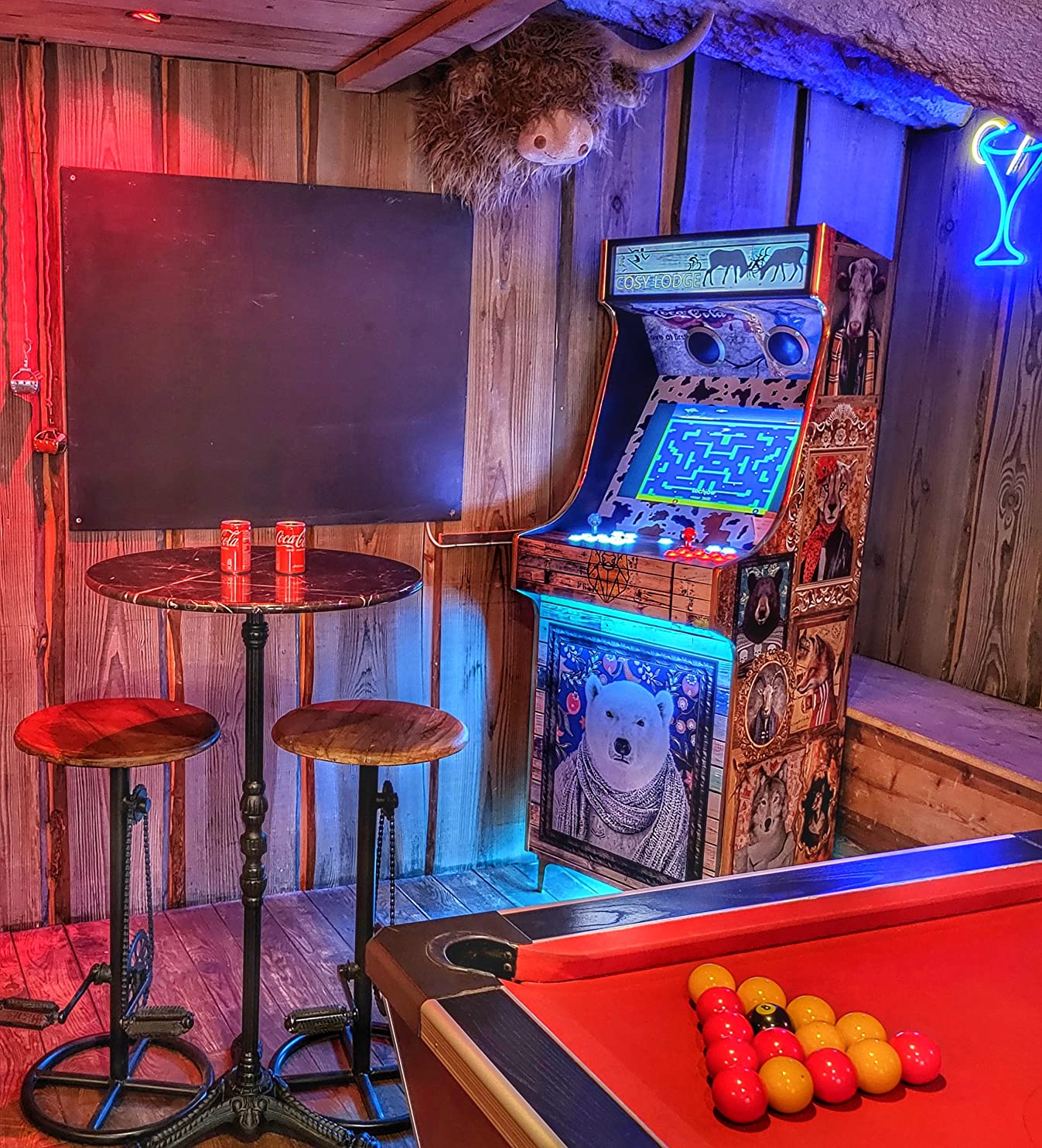 Sklum Roma Tavolo Alto da Bar in Marmo Ø60 cm