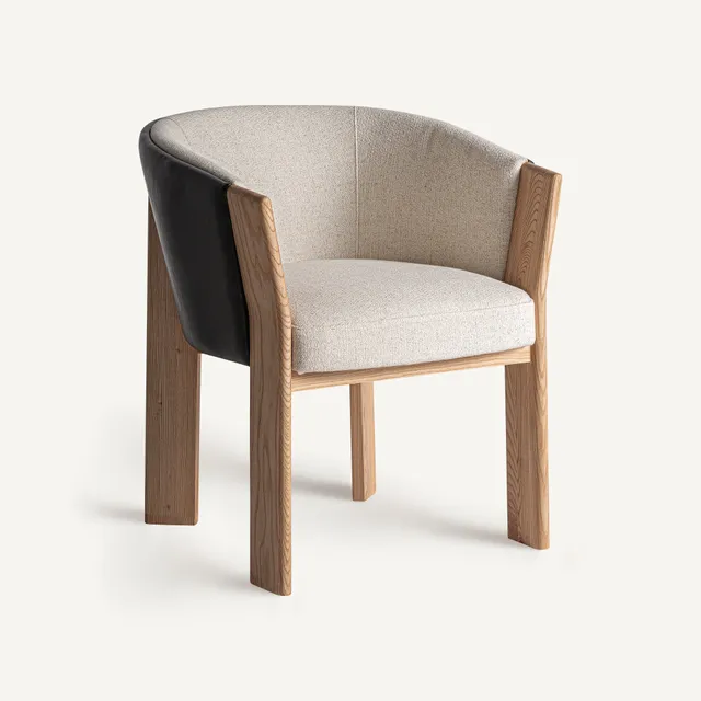 Bambua Nara sedia rovere pelle bouclé