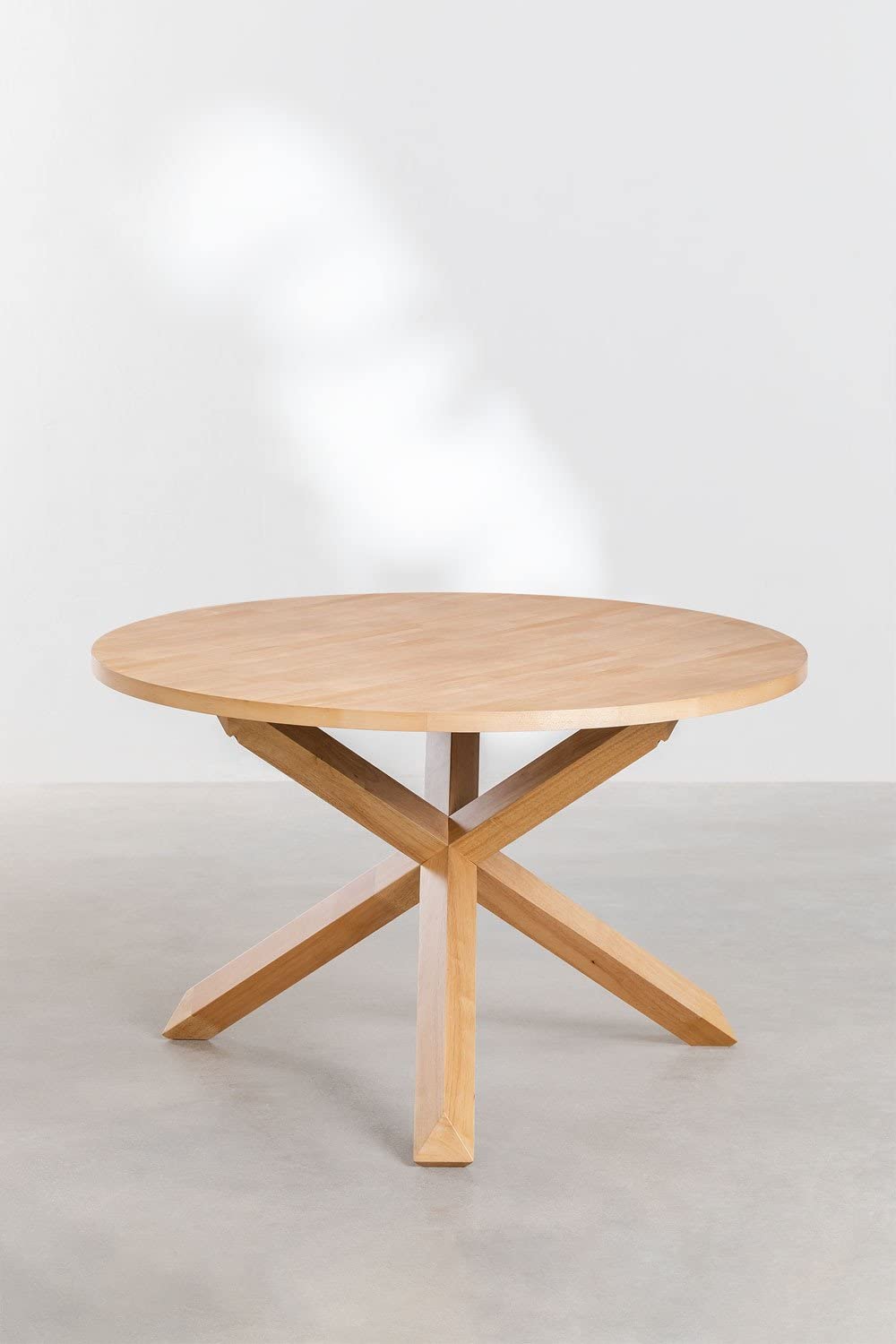 Sklum Mieren Lali set pranzo rotondo 120 cm 4 sedie rattan