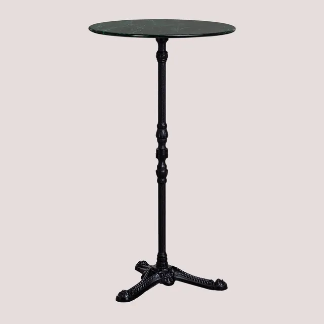 Sklum Roma Tavolo Alto da Bar in Marmo Ø60 cm
