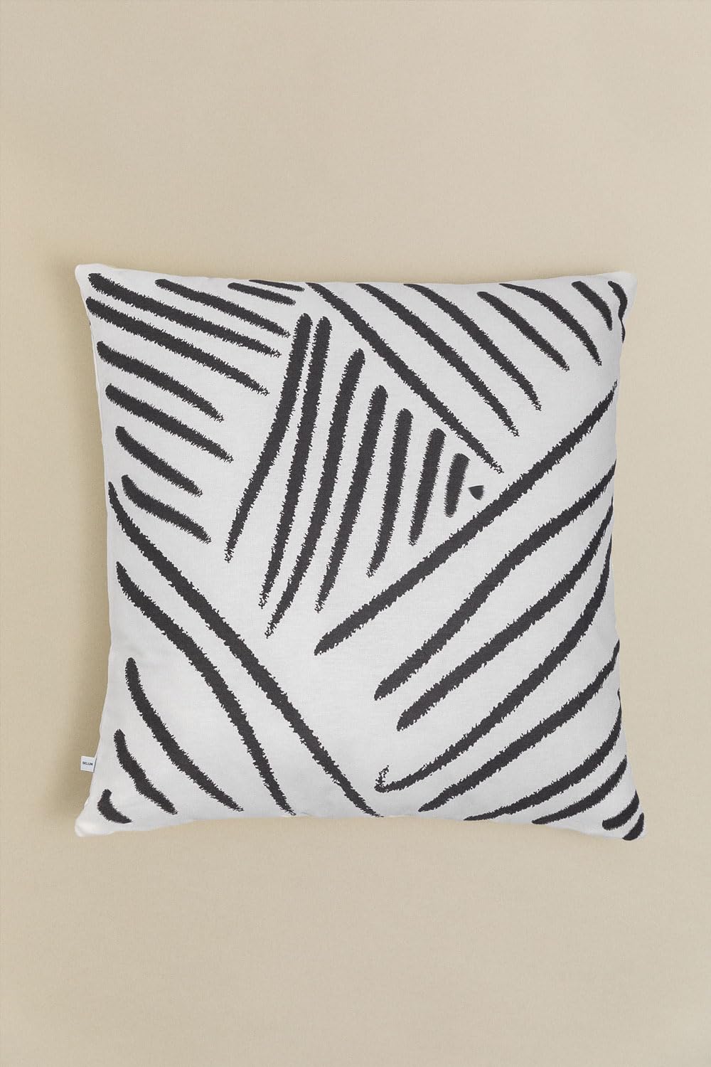 Sklum Tinga Style federa 60x60 cotone bianco zebra