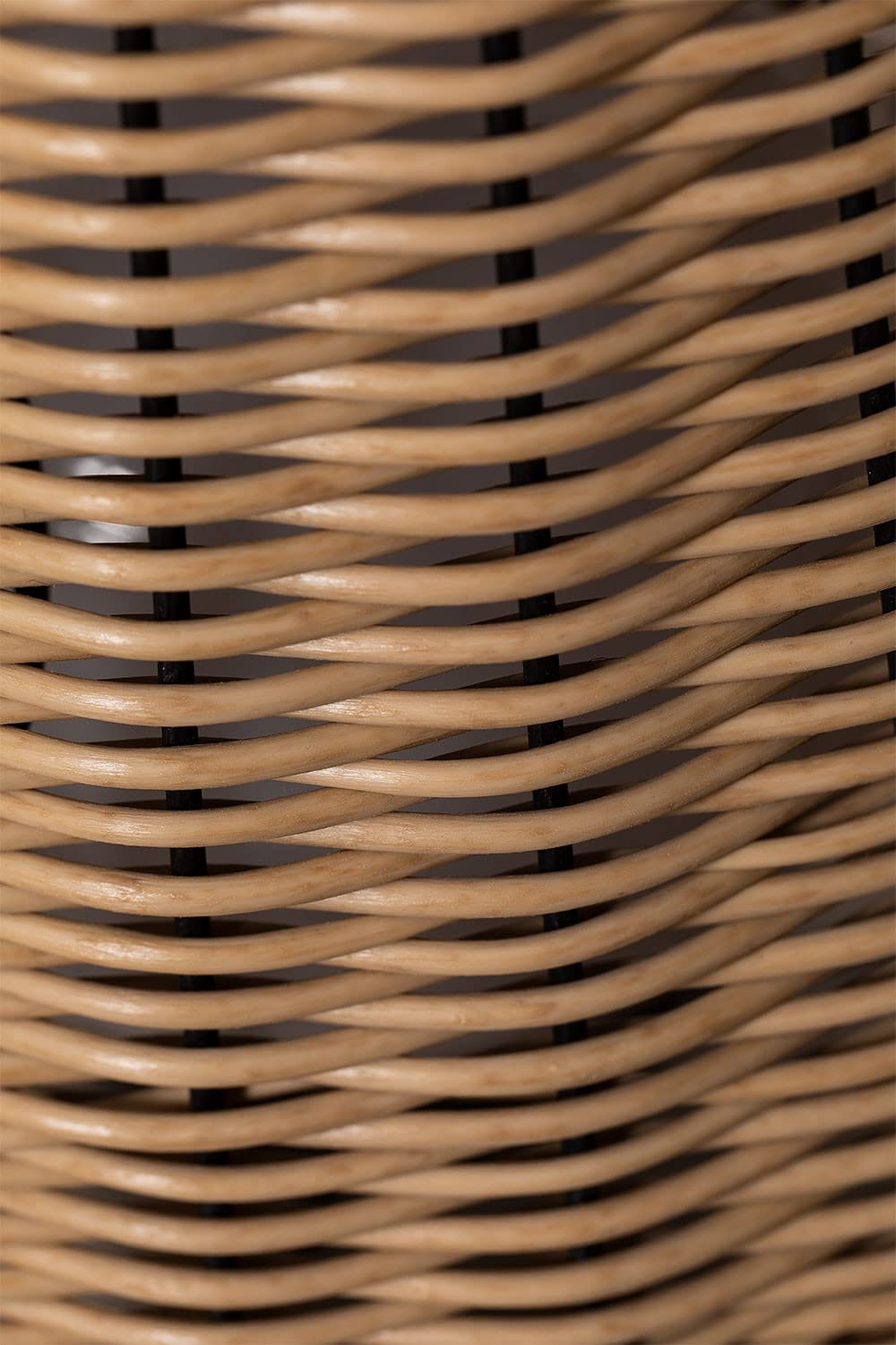 Sklum Renji lampada solare da esterno rattan 40 cm