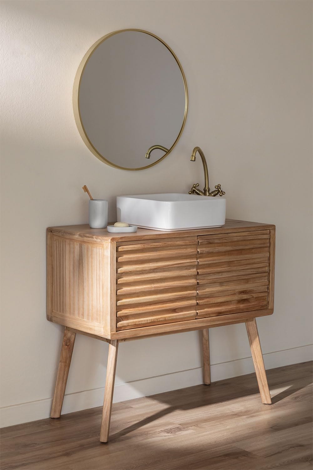 Sklum Deleyna mobile bagno legno 92 cm