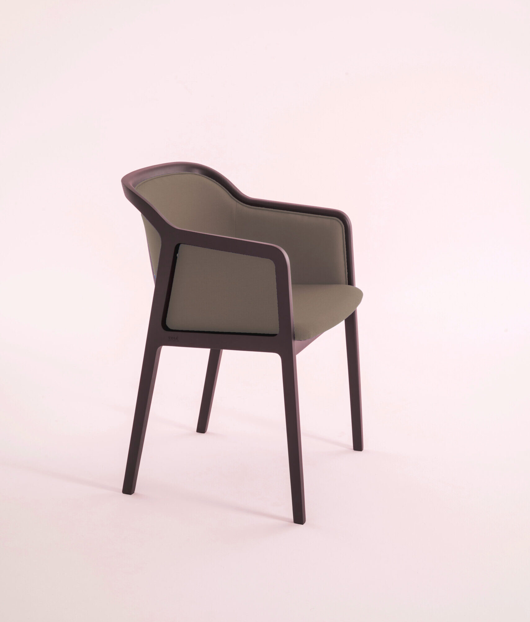 Colé Vienna Soft Little Armchair poltroncina noce Canaletto