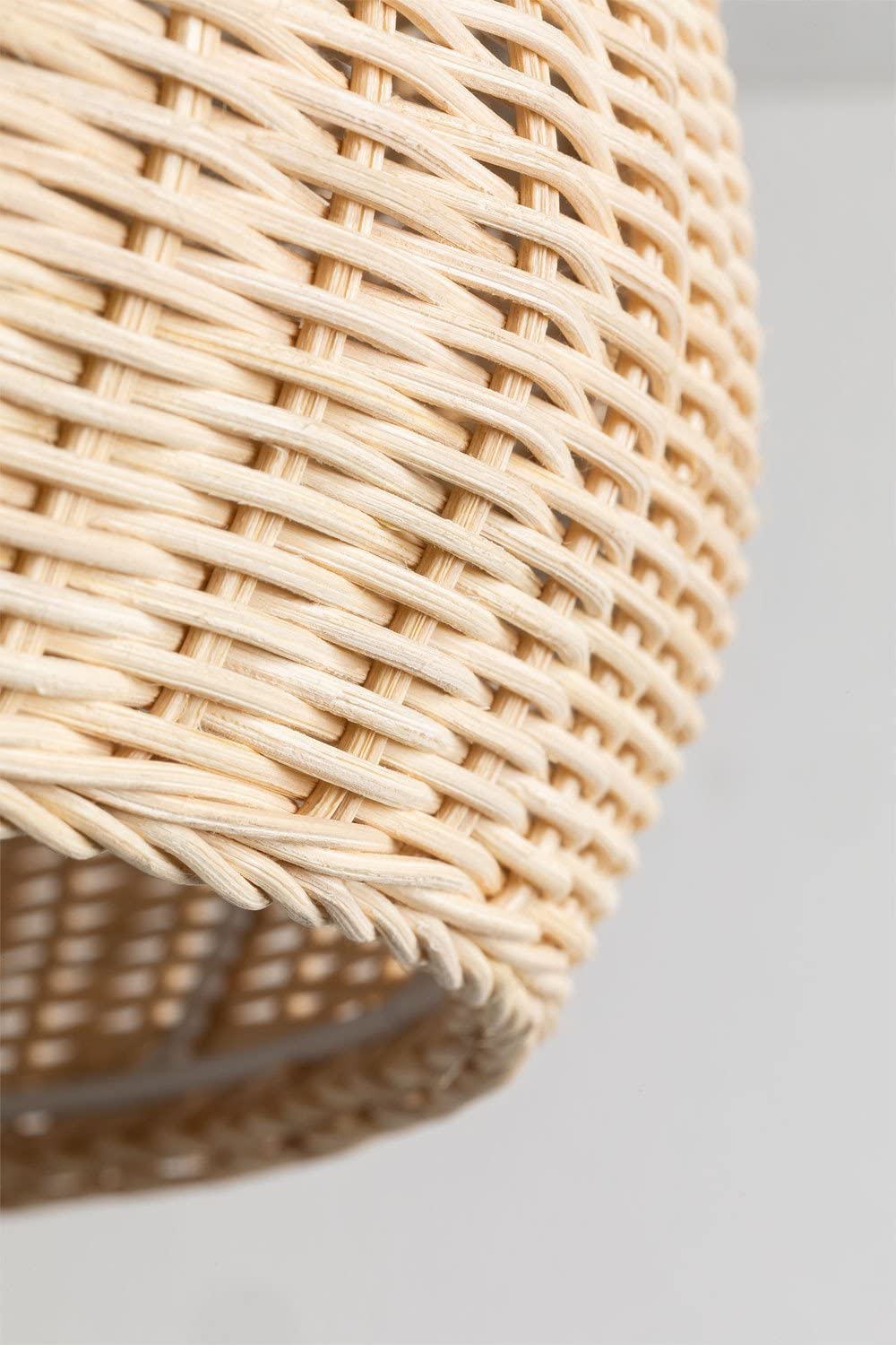 Sklum Okowa plafoniera in rattan naturale Ø41 cm