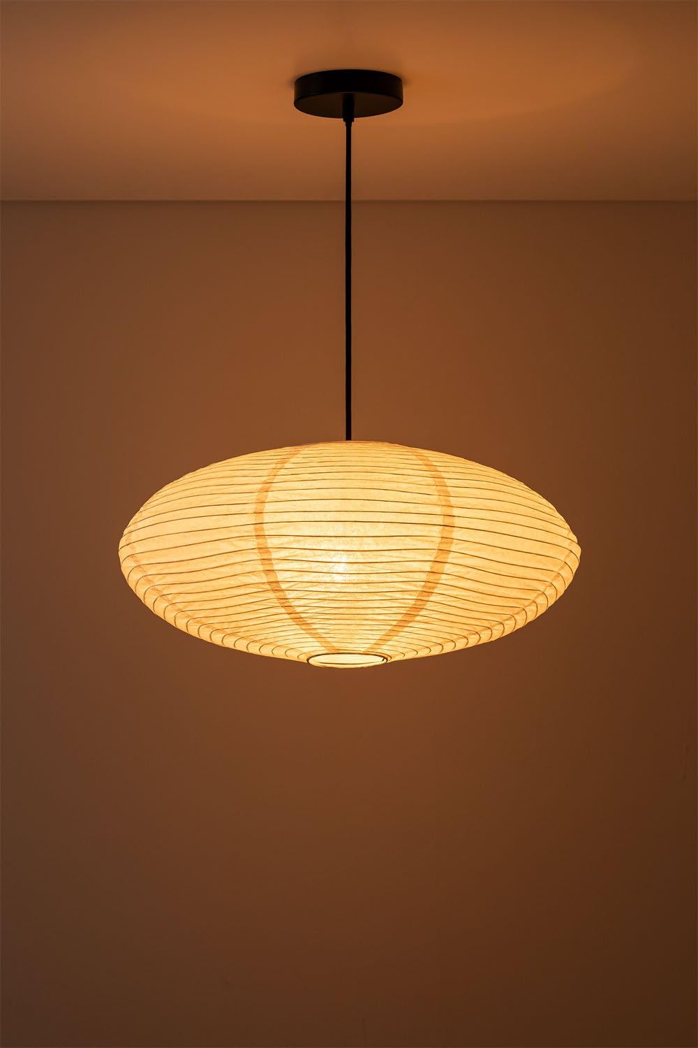 Sklum Gogian lampada a soffitto carta di riso Ø50