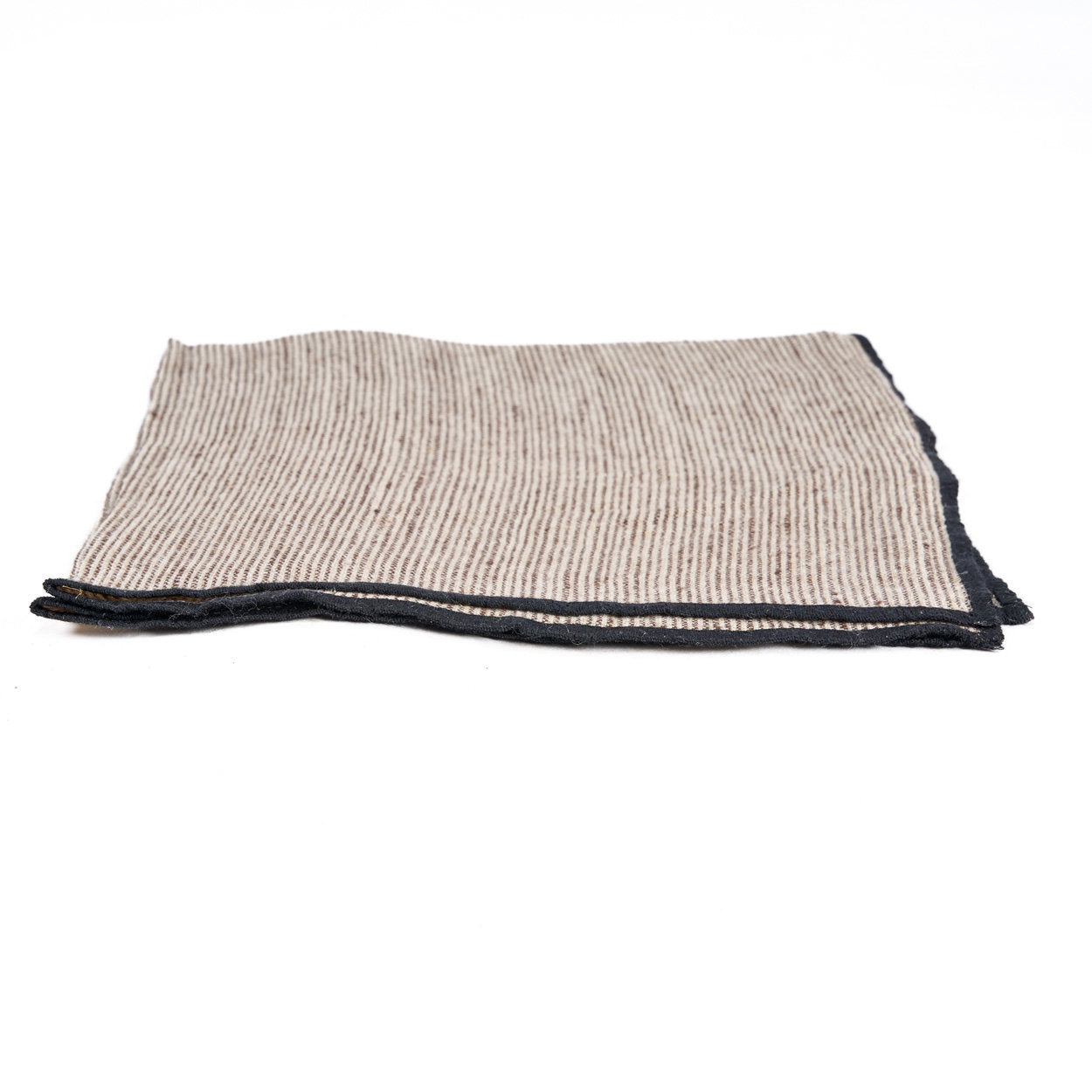 Bambua Code tovagliolo lino 45x45 nero naturale