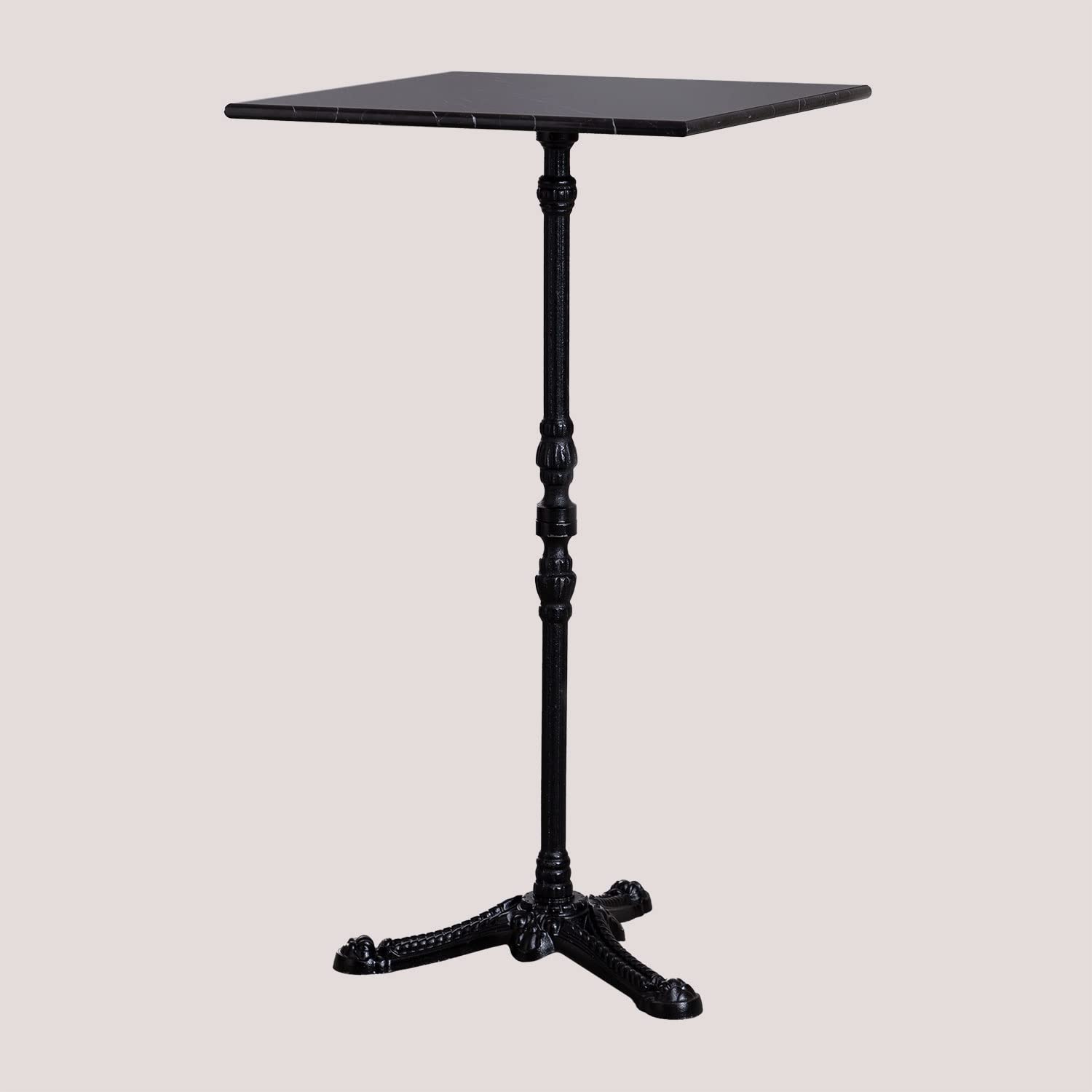 Sklum Roma Tavolo Alto da Bar in Marmo Ø60 cm