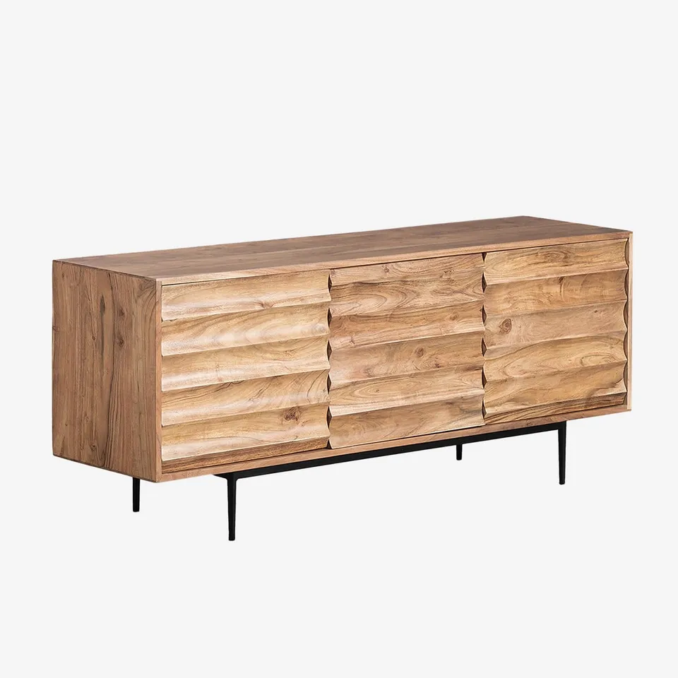 Sklum Petter Mobile TV 145x40 3 Cassetti Acacia