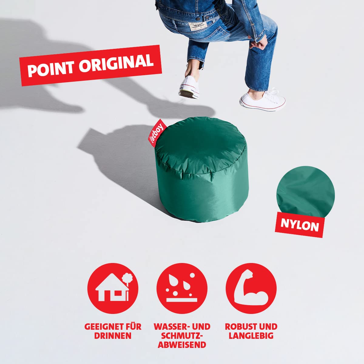 Fatboy Point 900.0145 pouf turchese