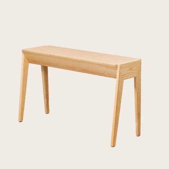 Sklum Ellis scrivania legno frassino naturale 119 cm