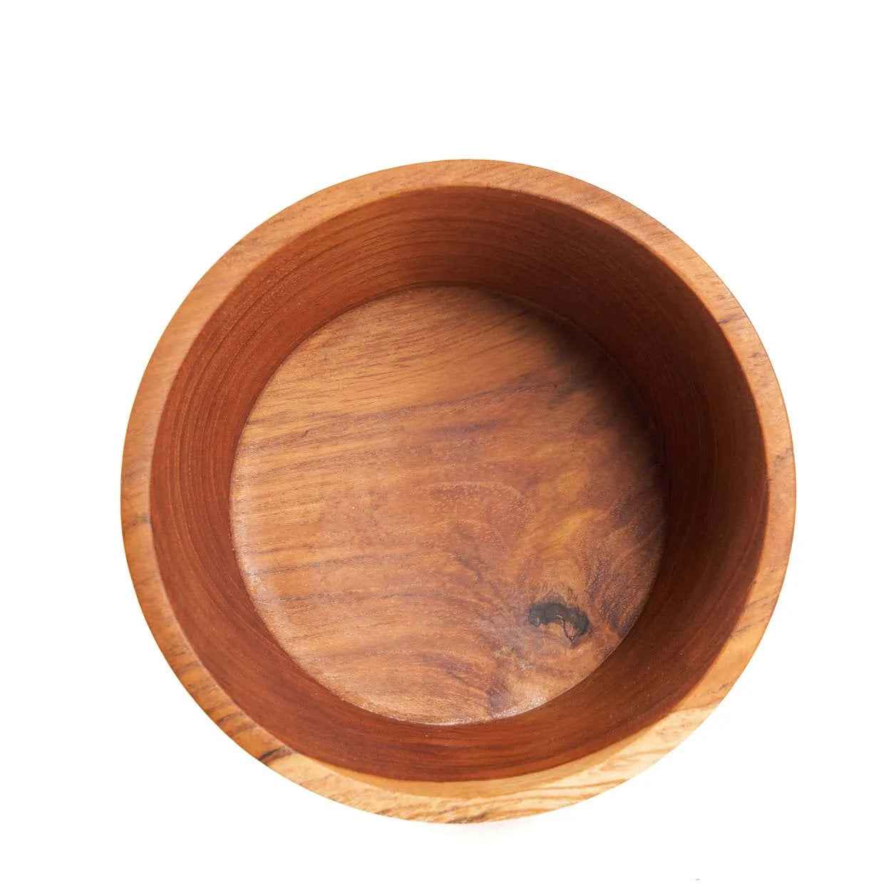 Bambua Popcorn Snack Bowl ciotola snack teak