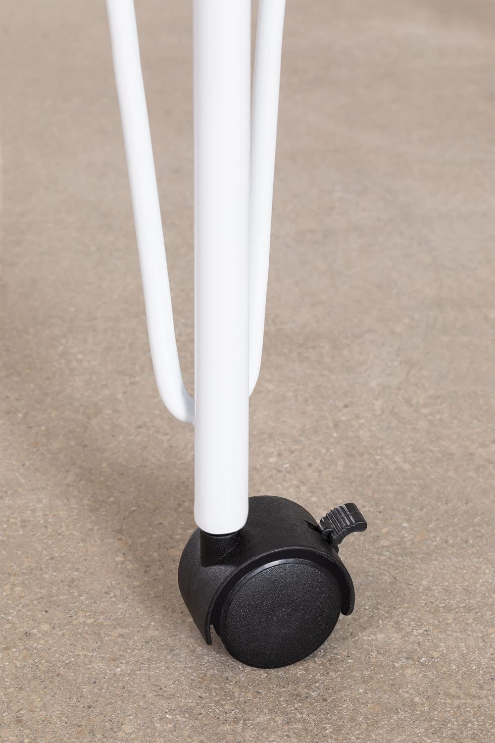 Sklum Nape Style scrivania bianca con ruote 120 cm