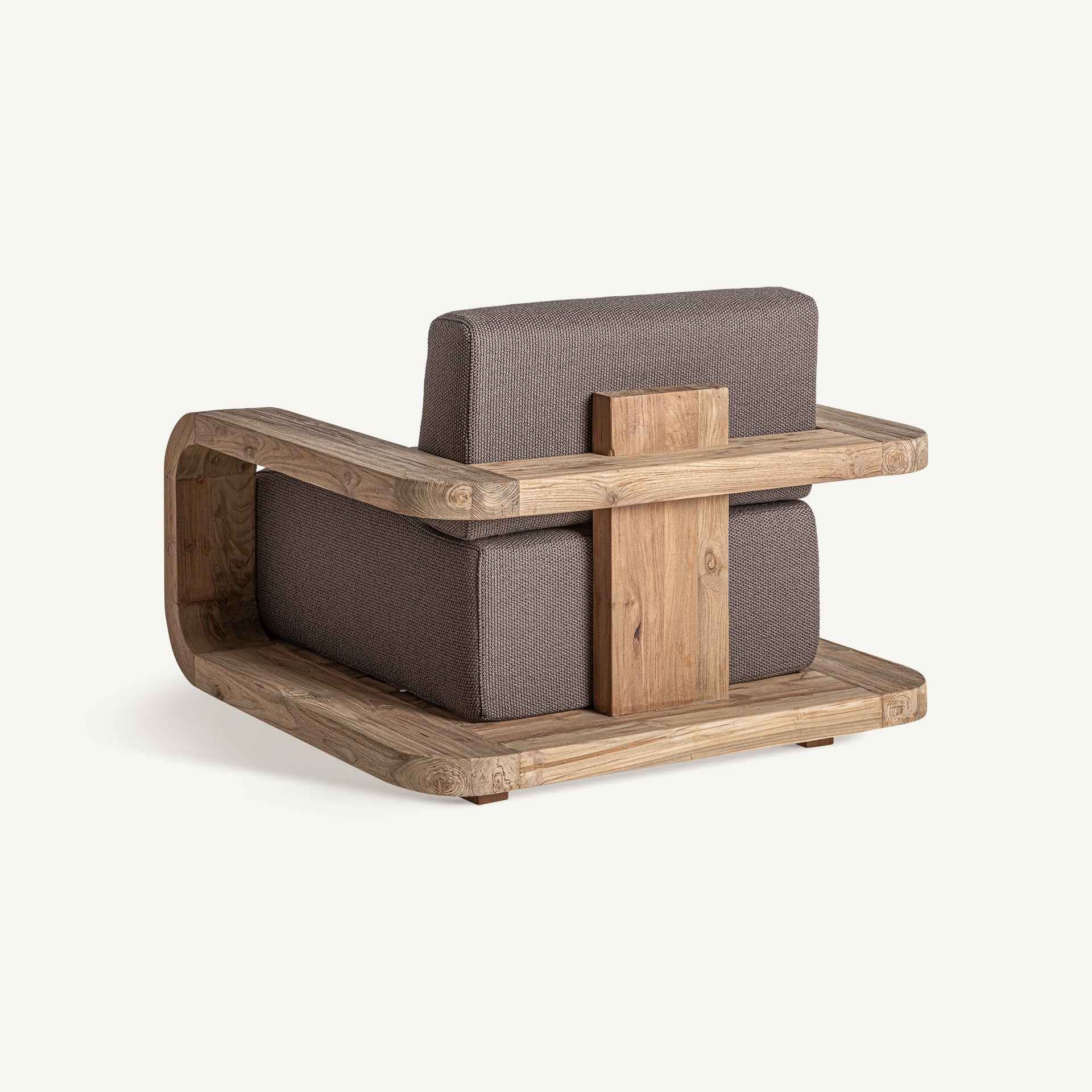 Bambua Corba Armchair poltrona teak taupe