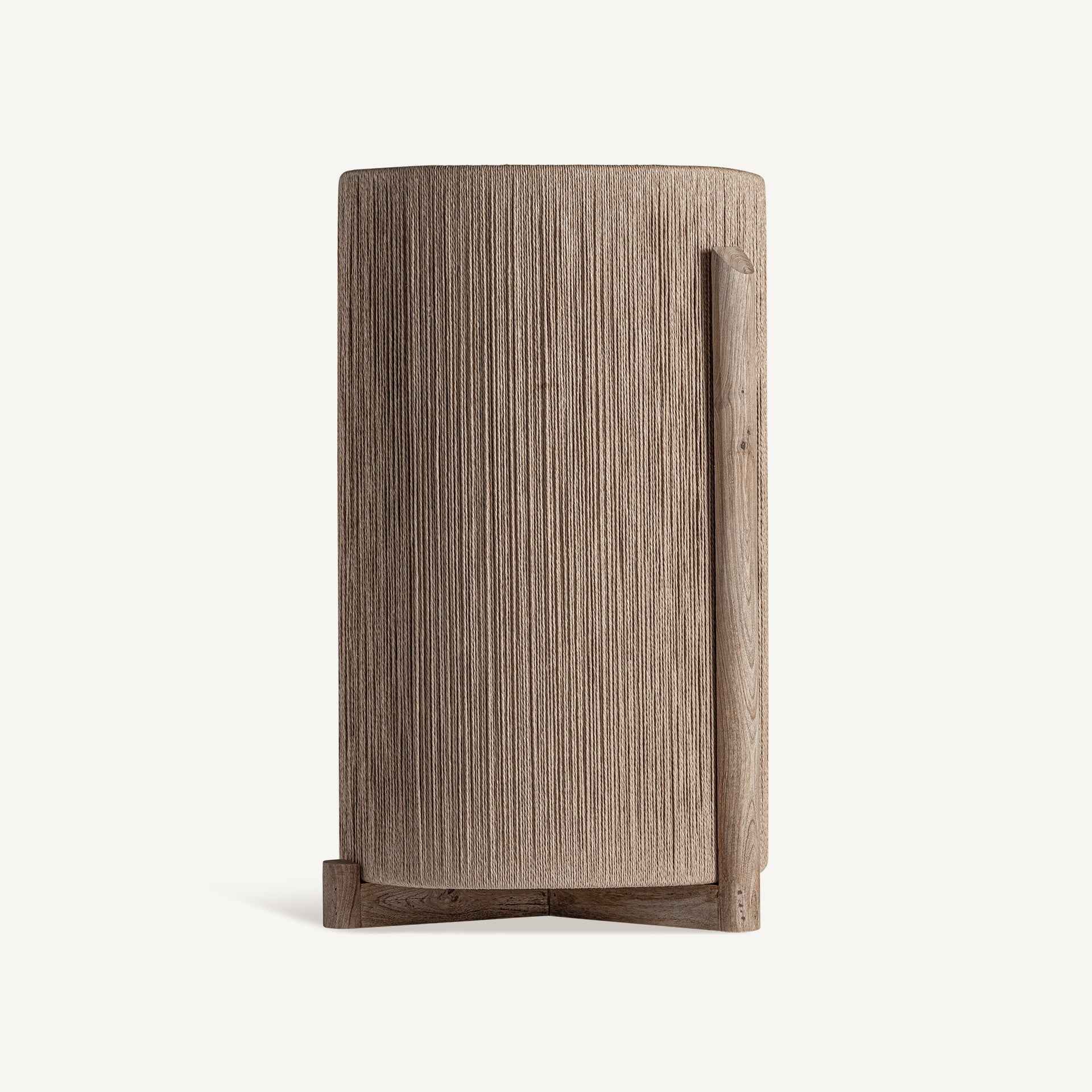 Bambua Jacquard Plant Pot XL portavaso legno mango