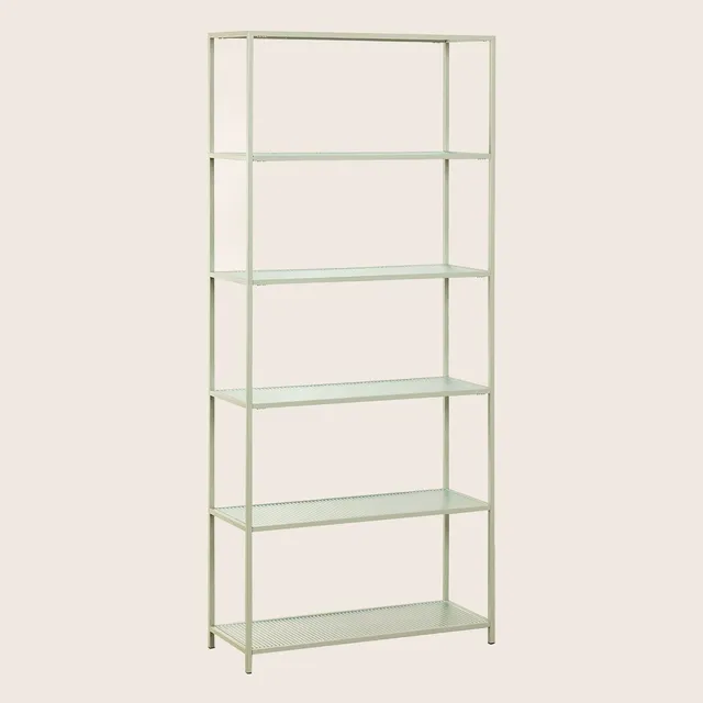 Sklum Celadon Scaffalatura Verticale Metallo e Vetro