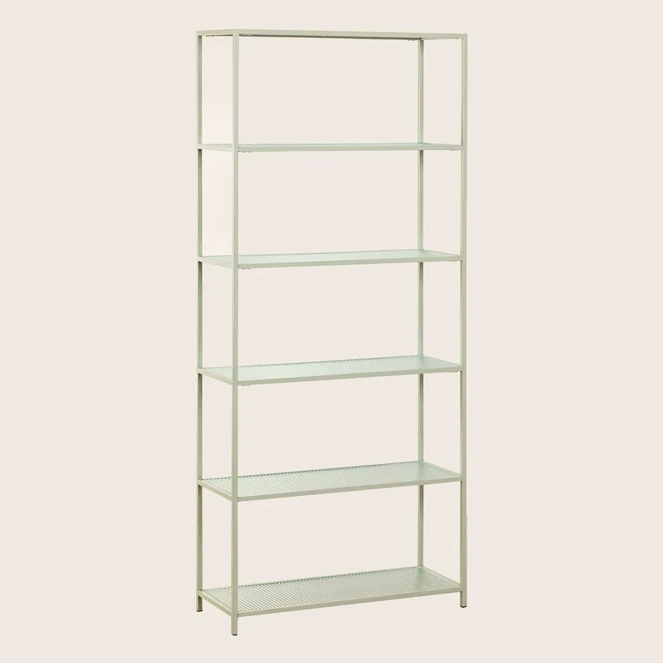 Sklum Celadon Scaffalatura Verticale Metallo e Vetro