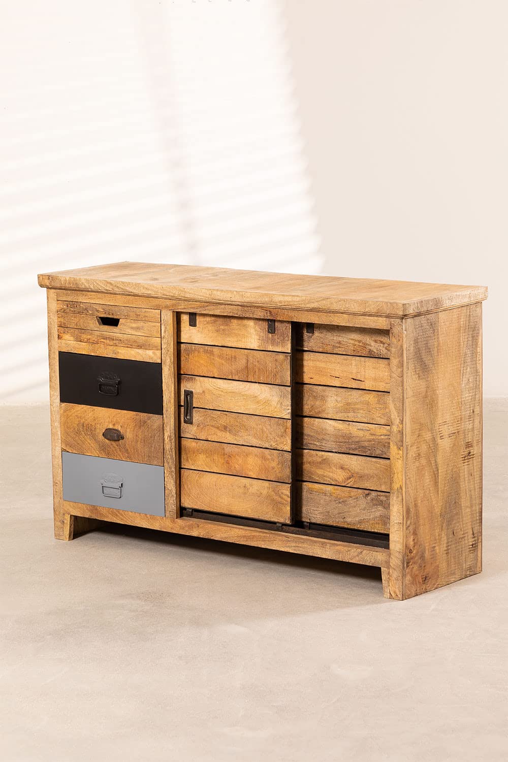Sklum Ahdri credenza legno riciclato 130,5 cm