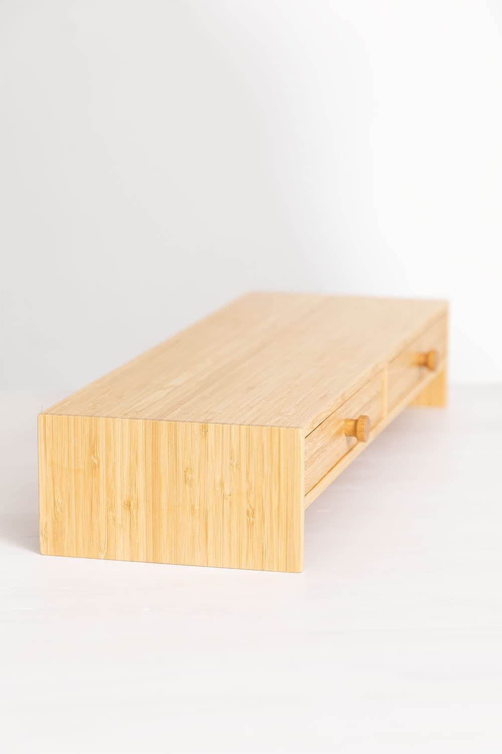 Sklum Greg supporto monitor in bambù natural 56 cm