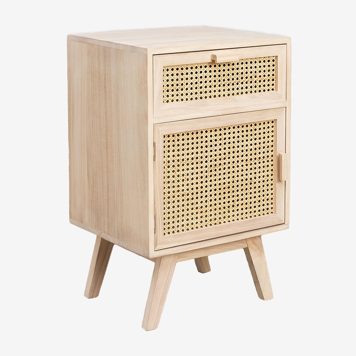 Sklum Ralik Design comodino portaoggetti legno naturale