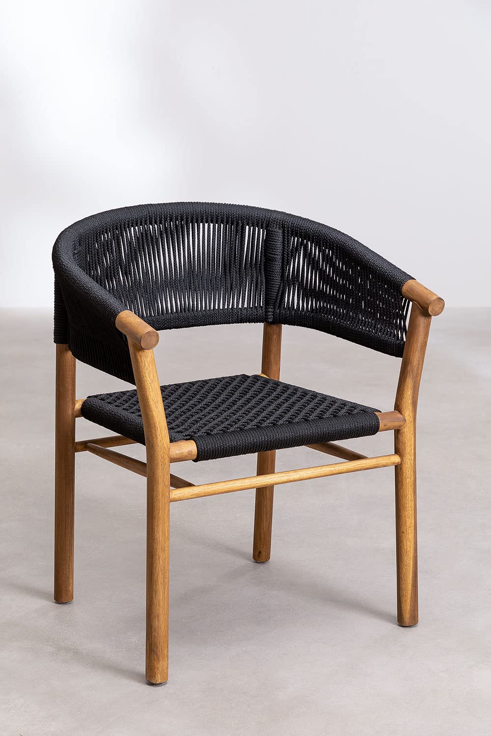 Sklum Tenay Classic set 2 sedie giardino acacia corda