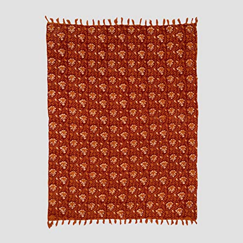 Sklum Troket Oriental plaid coperta cotone 171x128